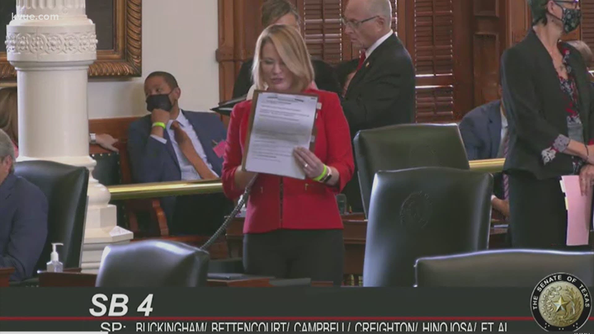 Texas lawmakers took up several priority items in both chambers.