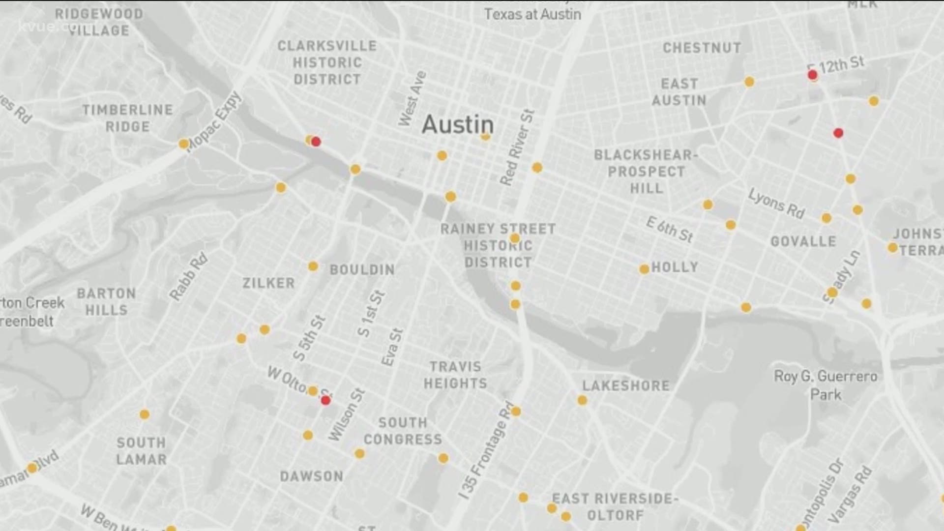 The City of Austin is using its "Vision Zero" program to figure out which roads are dangerous and need safety improvements.