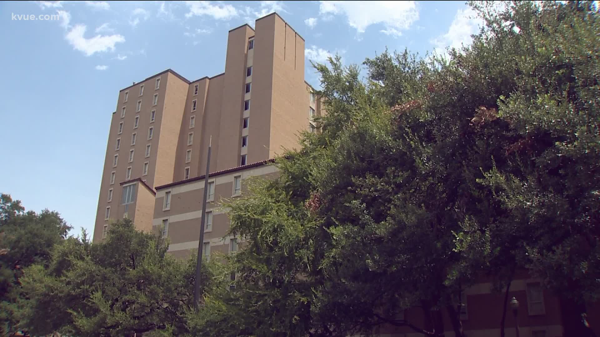 Five UT students have tested positive for COVID-19 since classes began last week. At least three of the live in dorms.