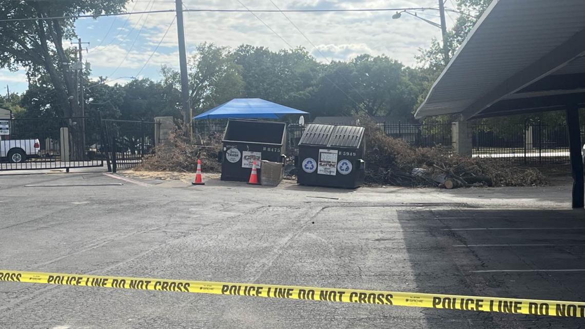 'She was covered in blood' | Baby found abandoned in dumpster in North Austin