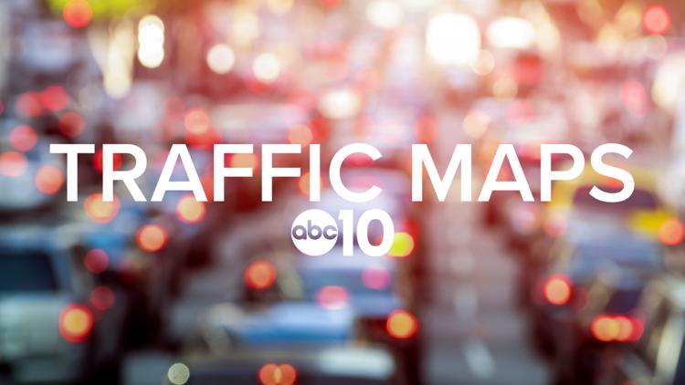 Live Traffic Map Bay Area Live traffic maps for I80, I5, 99 around Sacramento, Stockton 