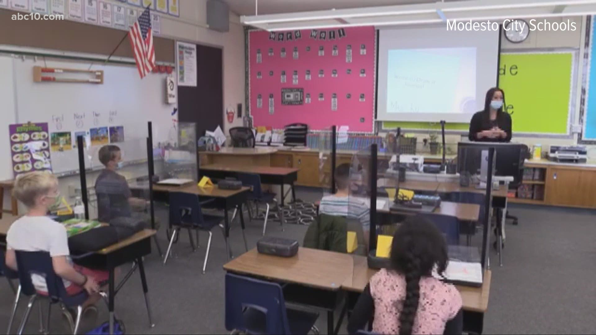 Modesto City Schools start in-person learning for TK-6th grade | wcnc.com
