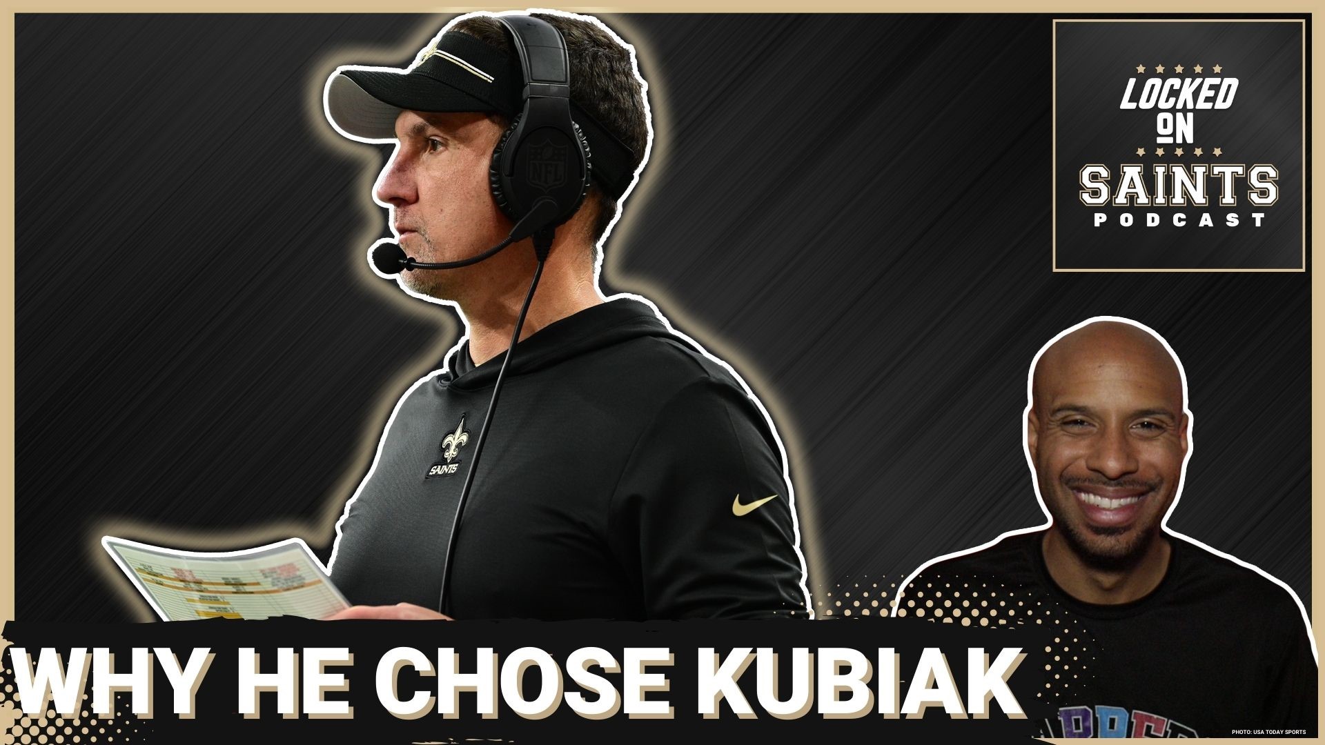 New Orleans Saints Head Coach Dennis Allen gave multiple reasons why Klint Kubiak was the obvious offensive coordinator hire for the team.