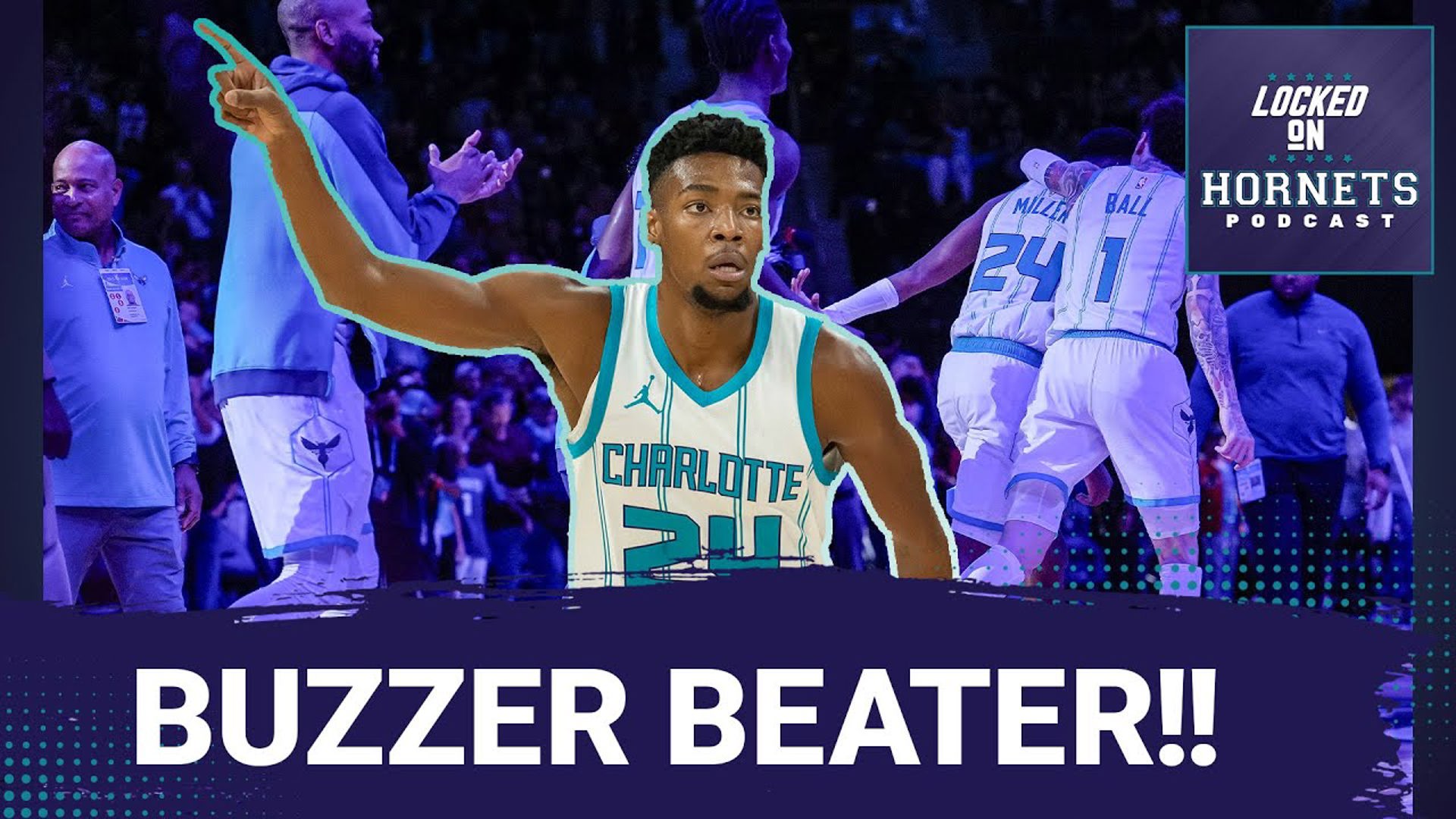 Hornets BUZZER BEATER_ Miller’s Heroics, LaMelo’s Explosive Fourth Quarter, and Bridges’ Big Night