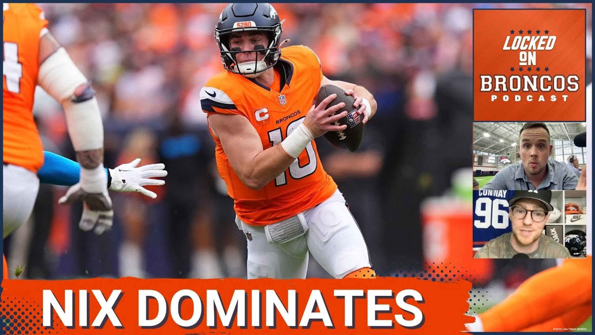 Denver Broncos QB Bo Nix had his most dominant showing of his rookie career with a four touchdown performance against the Carolina Panthers.