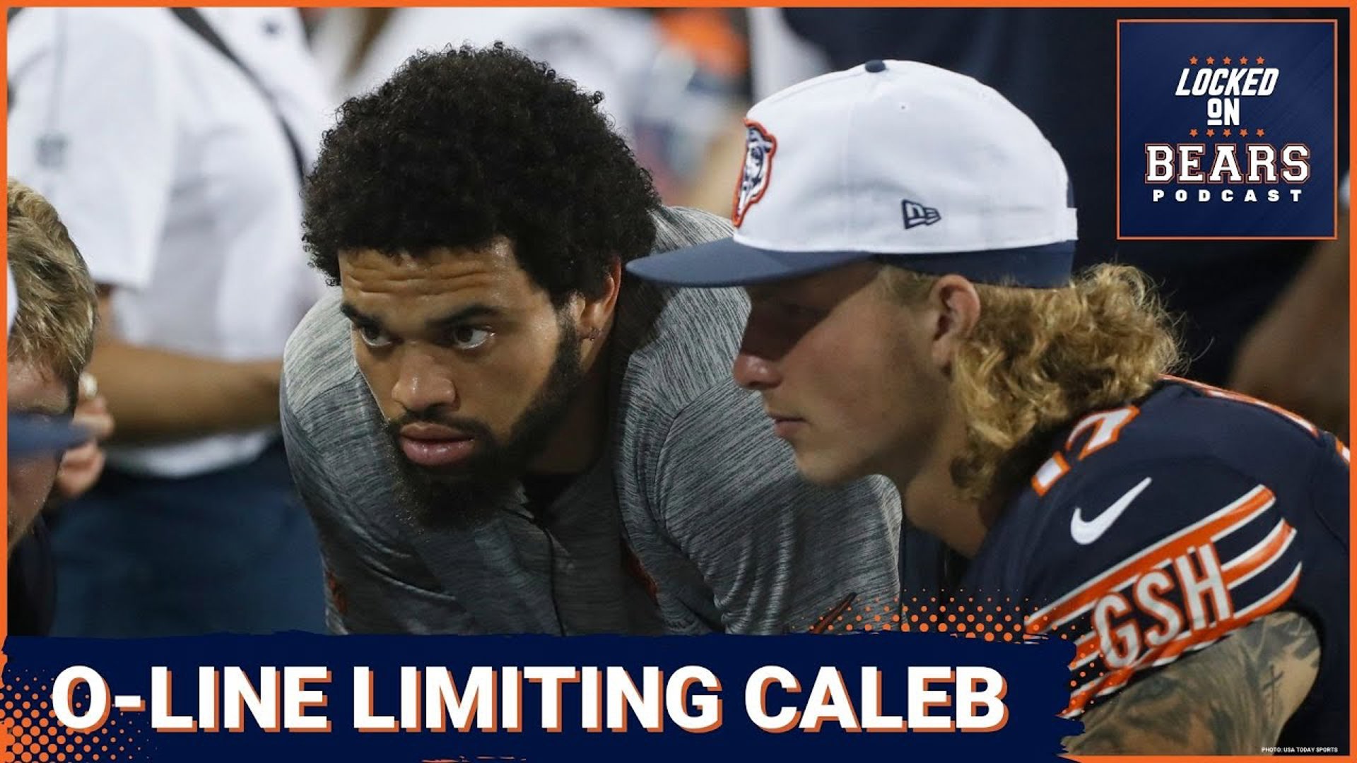 Chicago Bears offensive line injuries could limit Caleb Williams