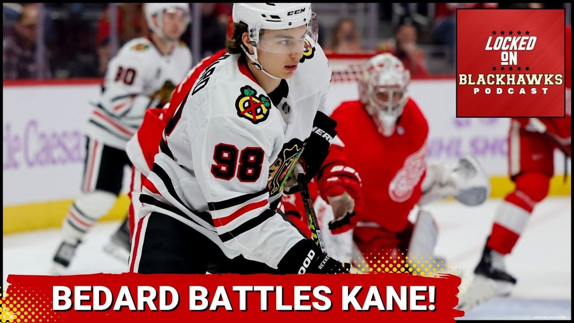 Wednesday's episode begins with a preview of the Chicago Blackhawks' matchup with Patrick Kane, Alex DeBrincat, and the Detroit Red Wings at the United Center!