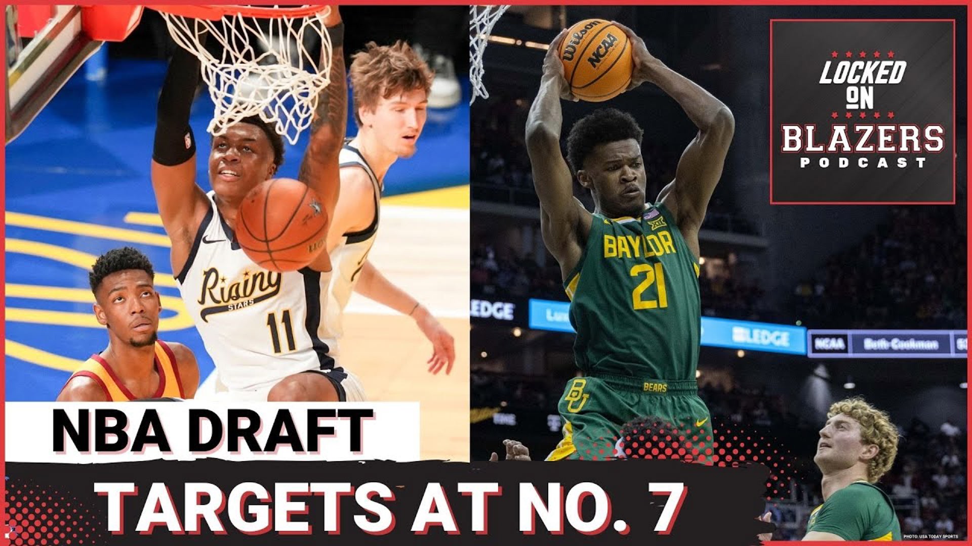 Portland Trail Blazers Draft Targets at No. 14 Tidjane Salaun, Tyler