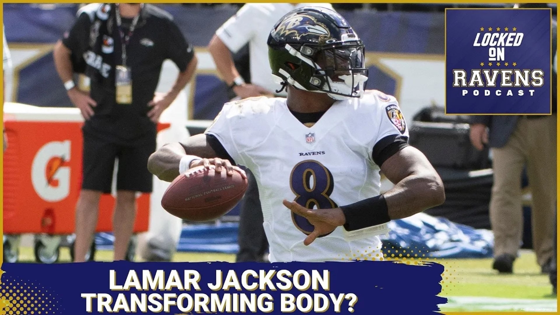 Lamar Jackson reveals body transformation, sets tone at Baltimore ...