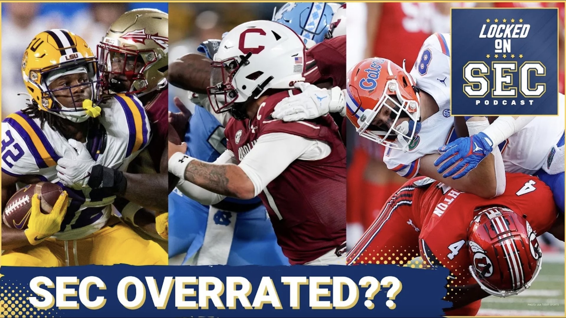 Is the SEC overrated this season? What do LSU, Florida and South Carolina's losses mean so far? How does the SEC stack up against other conferences so far?