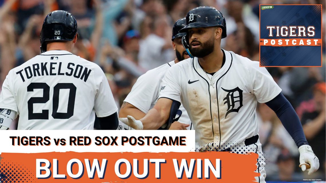 Detroit Tigers Rout Boston Red Sox 14-2 at Comerica Park