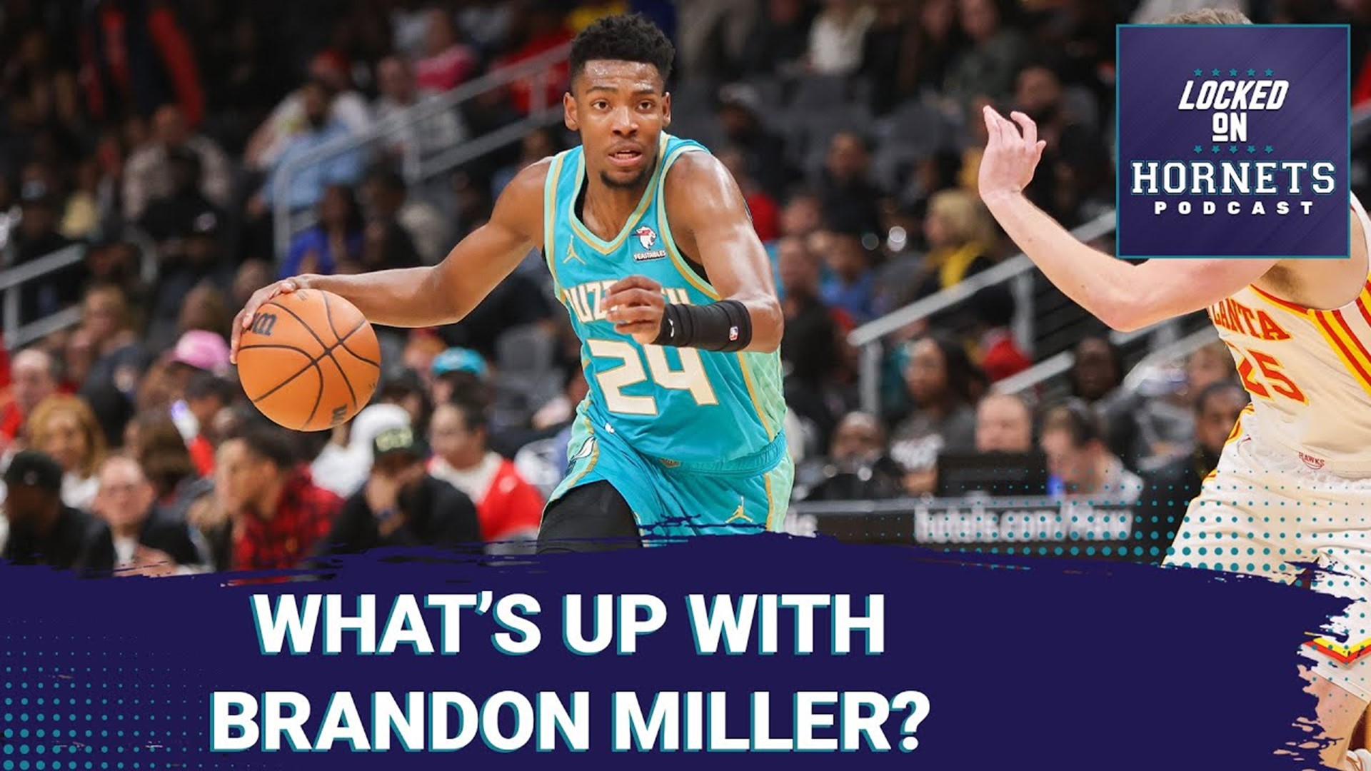 What's up with Brandon Miller? The Charlotte Hornets get blown out by the Hawks. Are they giving up?