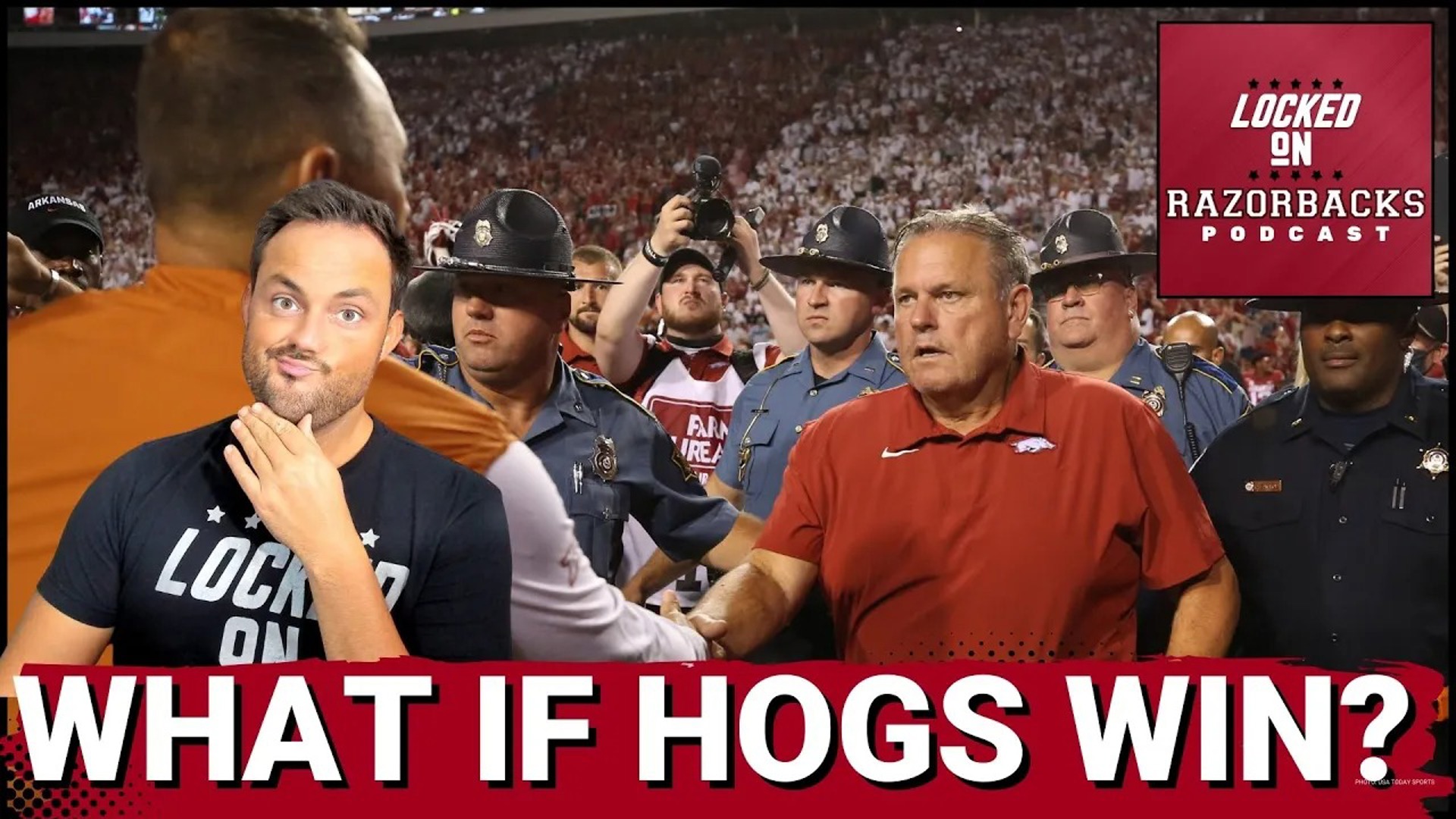 Can the Arkansas Razorbacks upset the Texas Longhorns in their upcoming clash?