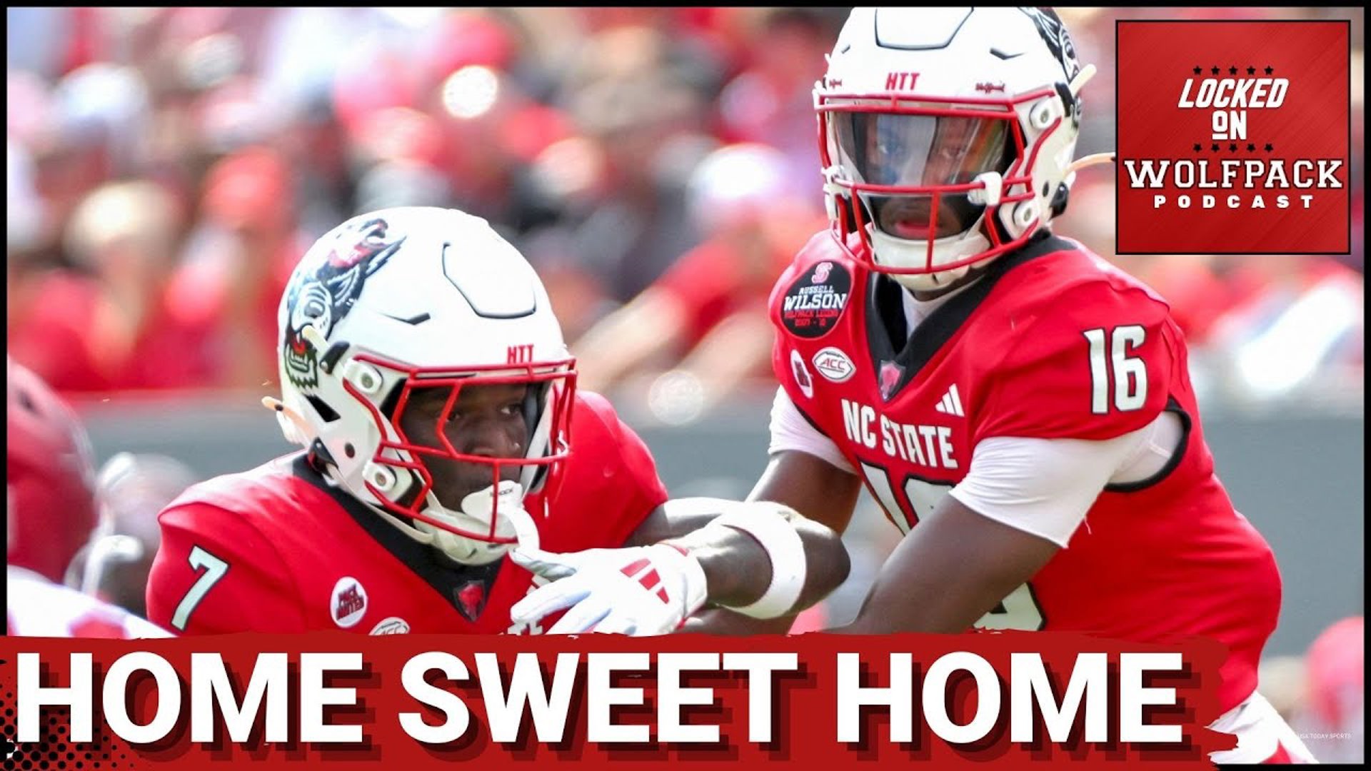 It's good to be Home. What a dominant Offensive effort from the Wolfpack. 59 Points??? You kidding me? What a readjustment and explosive display. Let's celebrate!