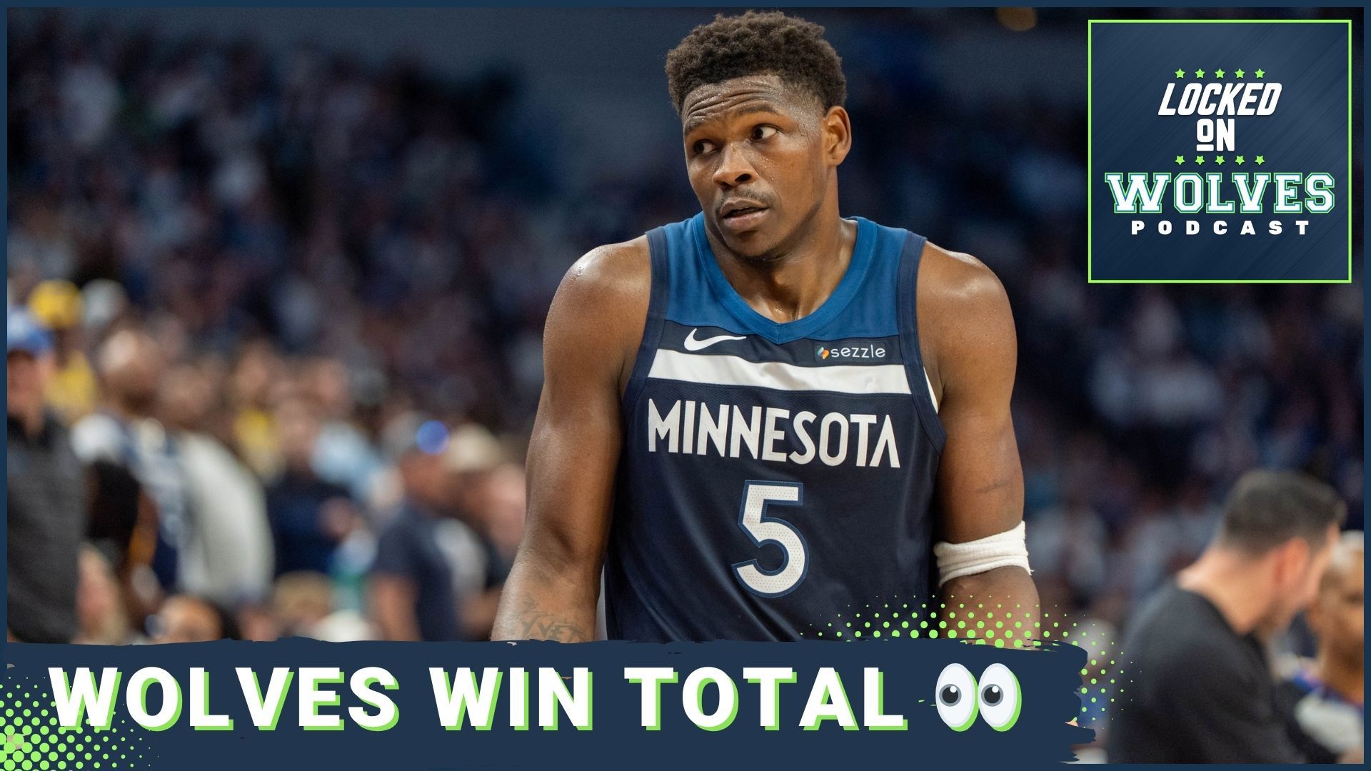 FanDuel win totals are out! Why is the Minnesota Timberwolves' number lower than last year's and barely higher than where they finished the regular season?