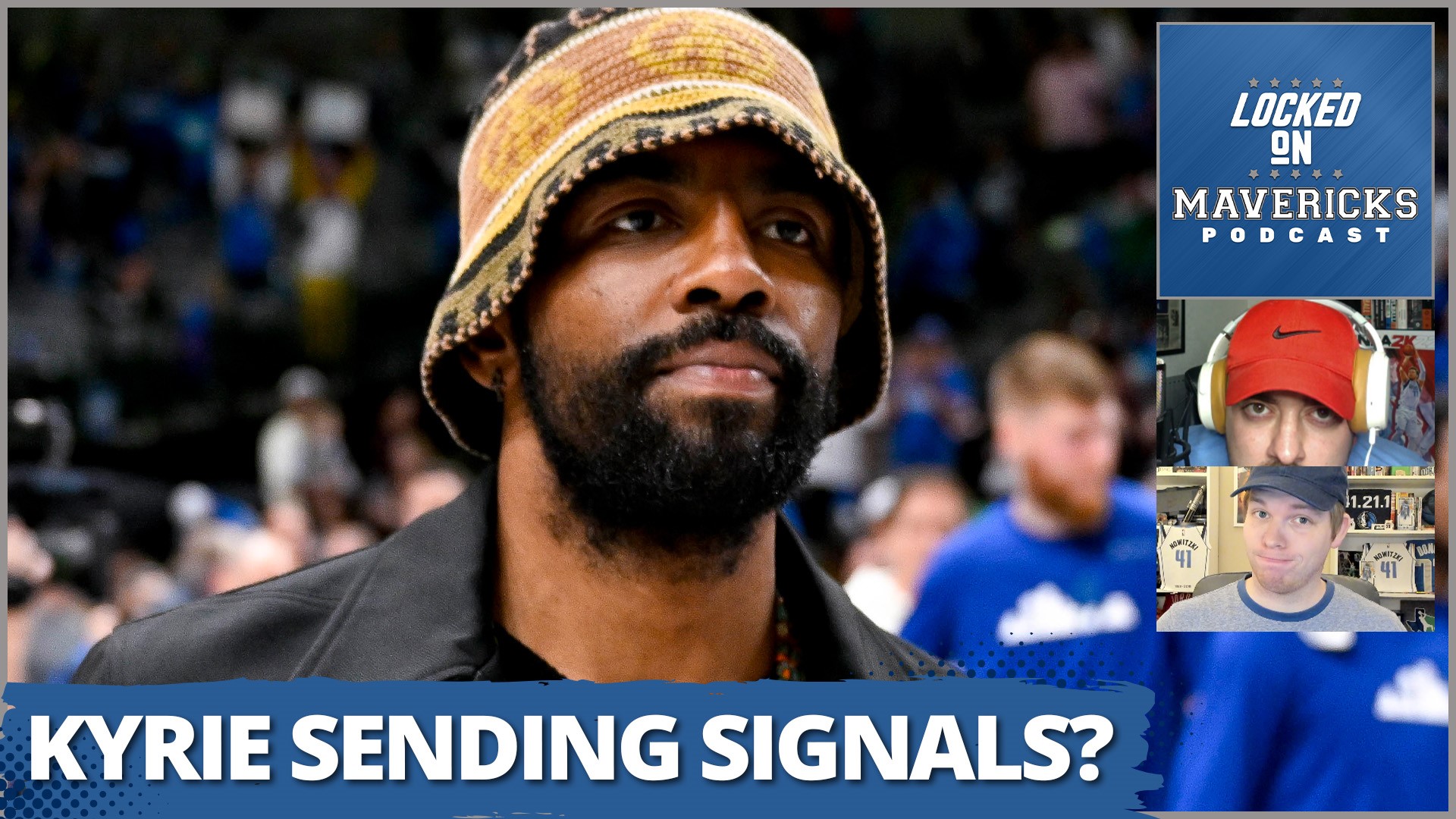 Nick Angstadt & Isaac Harris discuss the rumor that Kyrie Irving is signaling he's returning to the Dallas Mavericks to play with Luka Doncic.