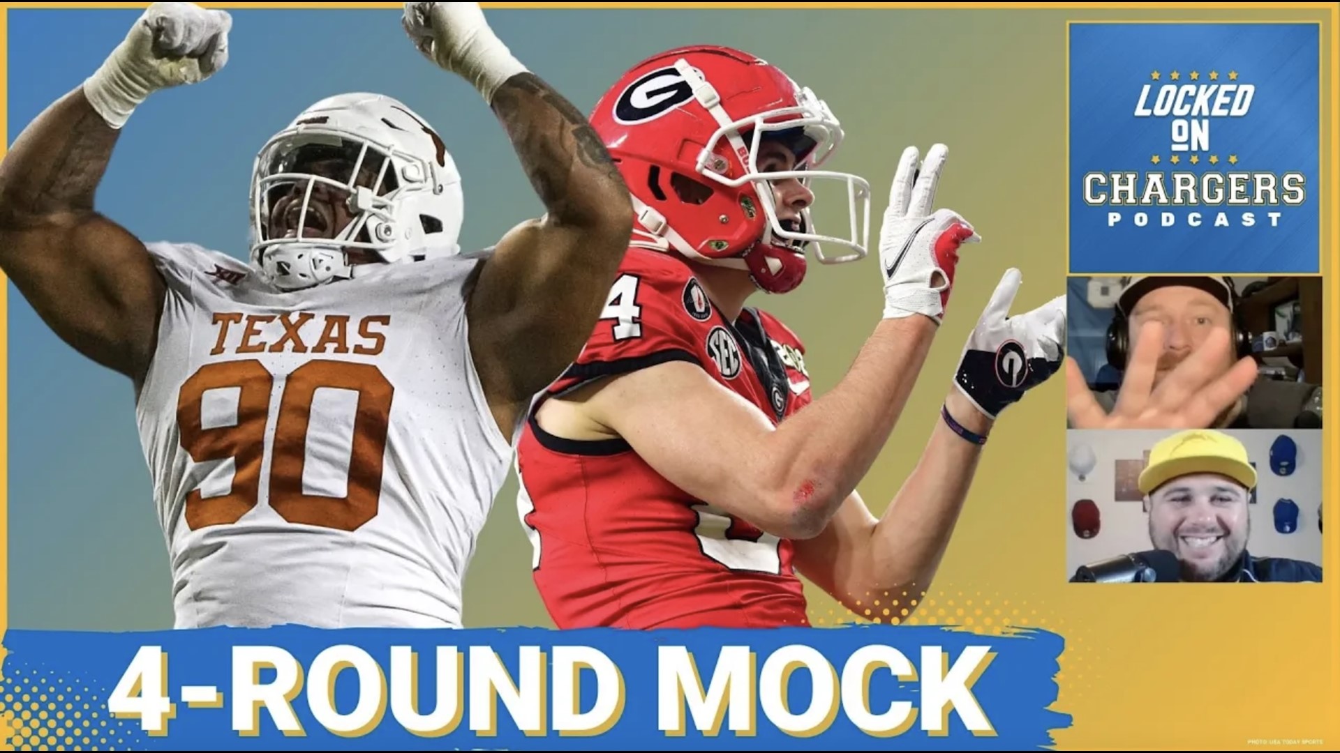 4-Round Chargers Mock Draft: LA Gets Haul From Broncos, Go Defensive ...