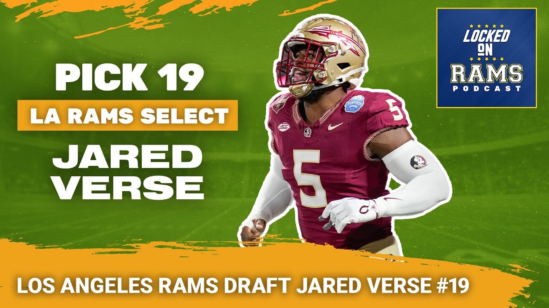 Los Angeles Rams Pick Jared Verse 2024 NFL Draft Coverage