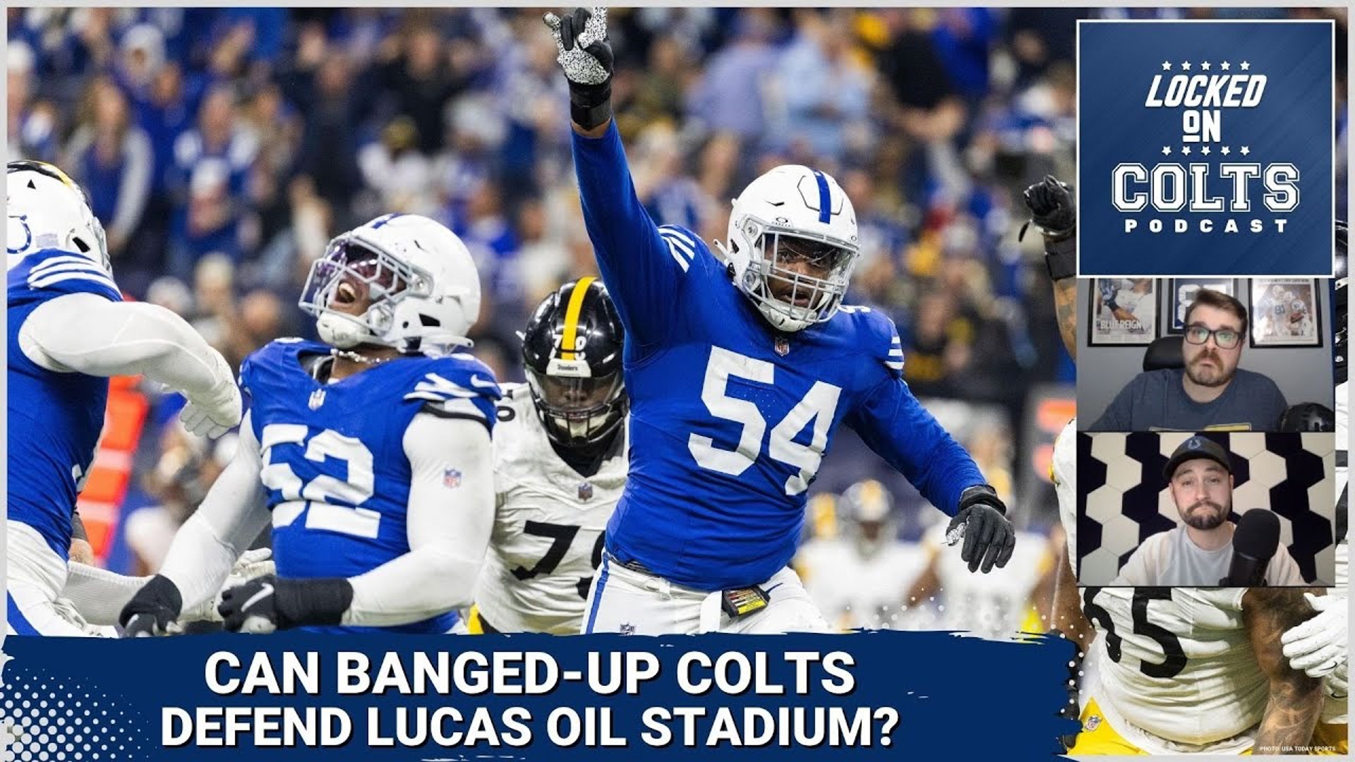 The Indianapolis Colts (1-2) host the Pittsburgh Steelers (3-0) on Sunday, but they'll be shorthanded due to injuries.