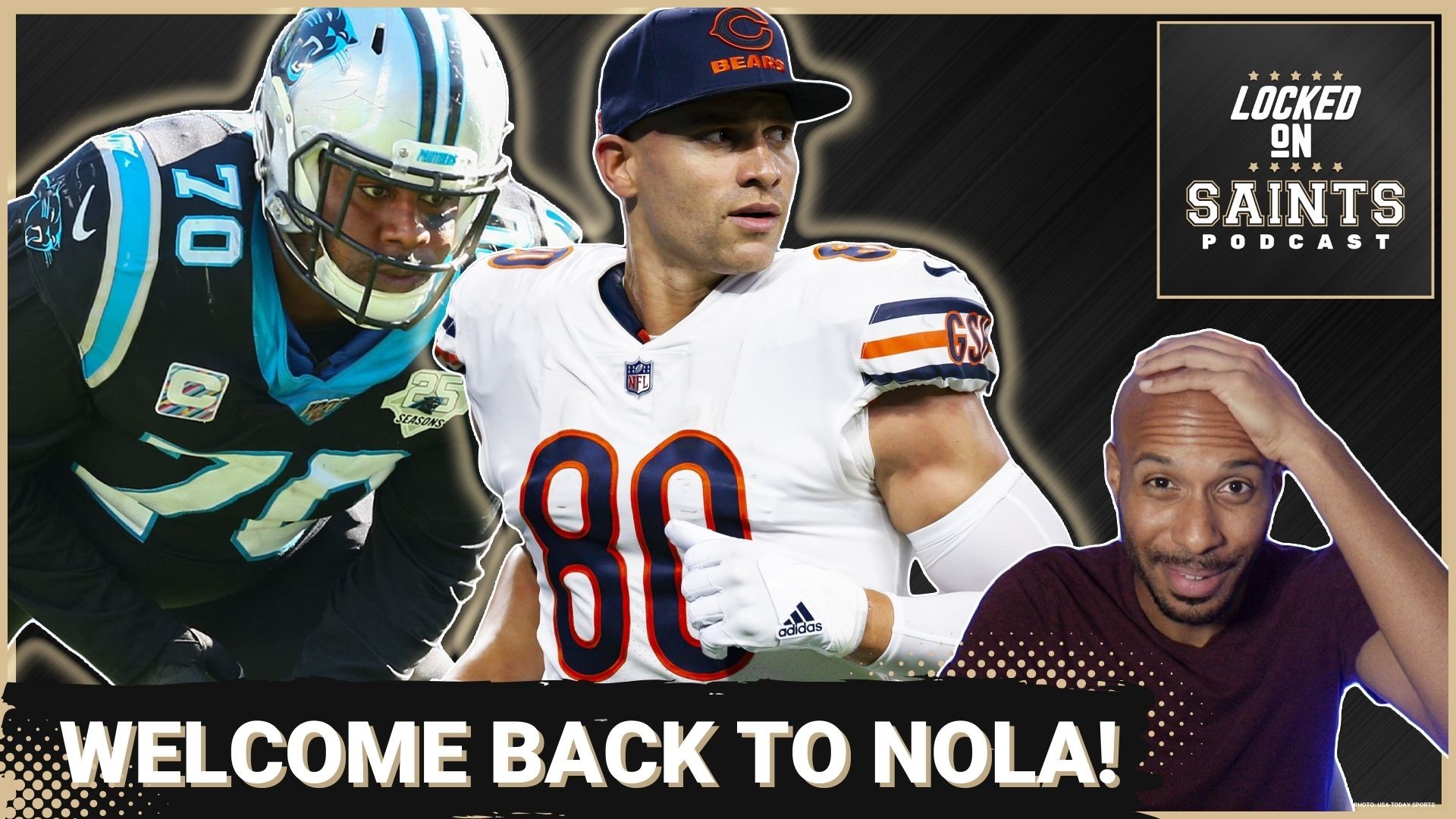 Jimmy Graham is back! New Orleans Saints bring TE & Trai Turner