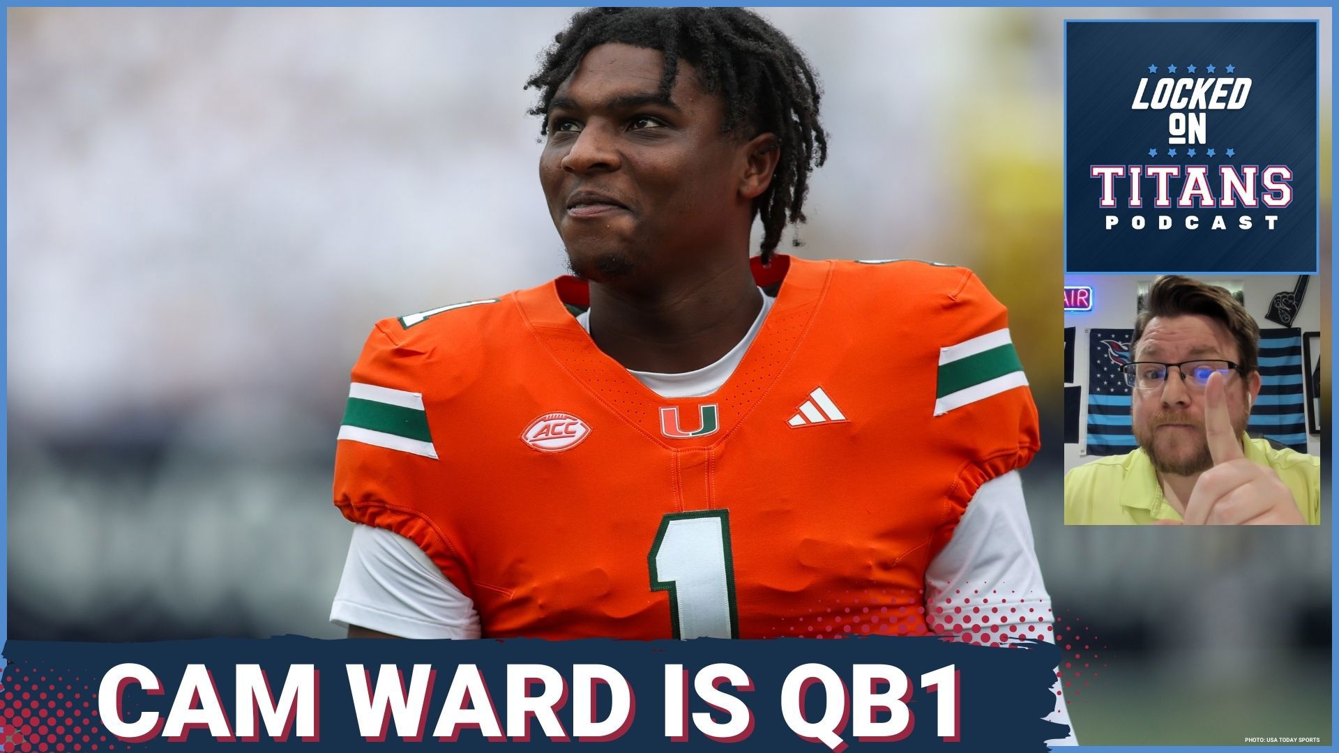 Cam Ward is clearly the Tennessee Titans starting quarterback after the team signed Brandon Allen on Thursday who has always been a backup.