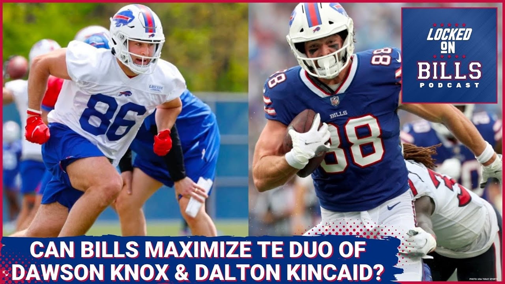 Buffalo Bills on X: DAWSON. KNOX.  / X