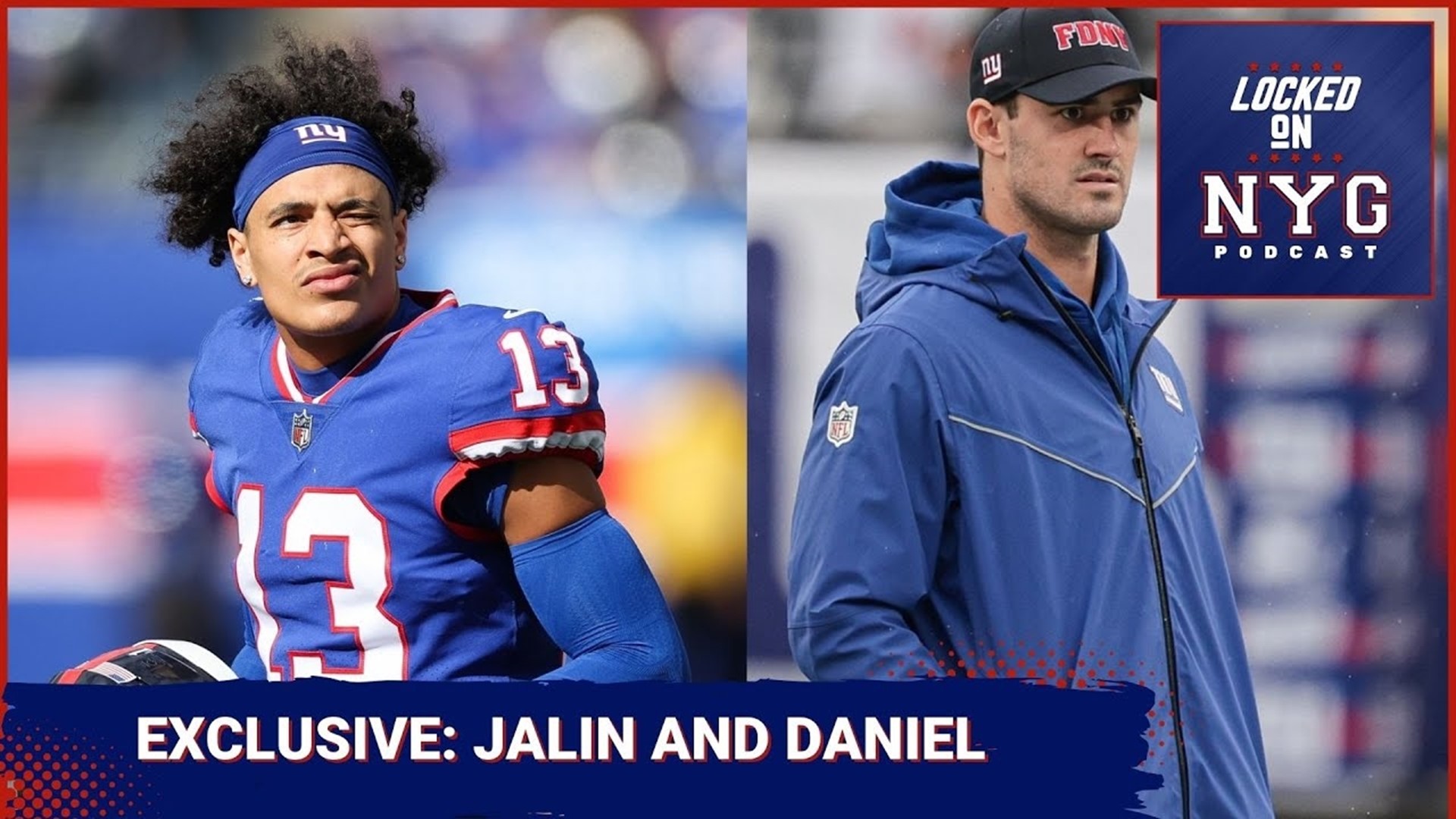 We have a doubleheader of exclusive New York Giants player interviews on today's Locked On Giants podcast.