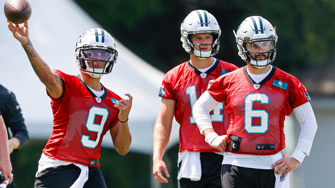 Why did the Panthers release Baker Mayfield? QB's request, Carolina's depth  chart prompted move