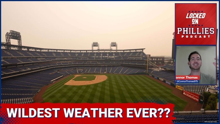 Canada Wild Fires Cause Postponement Of Philadelphia Phillies - Detroit Tigers Game