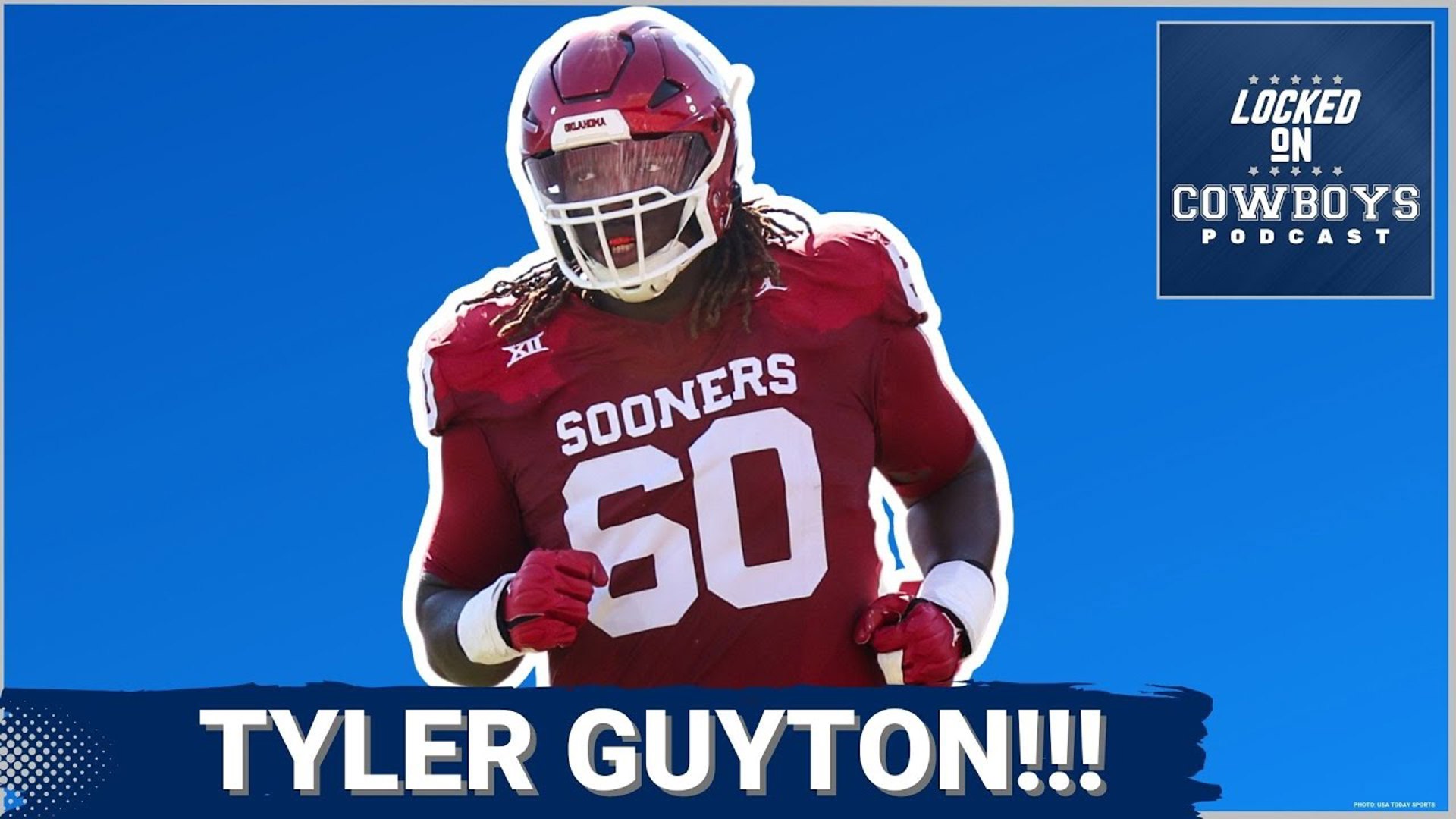 Dallas Cowboys Select Oklahoma OT Tyler Guyton!