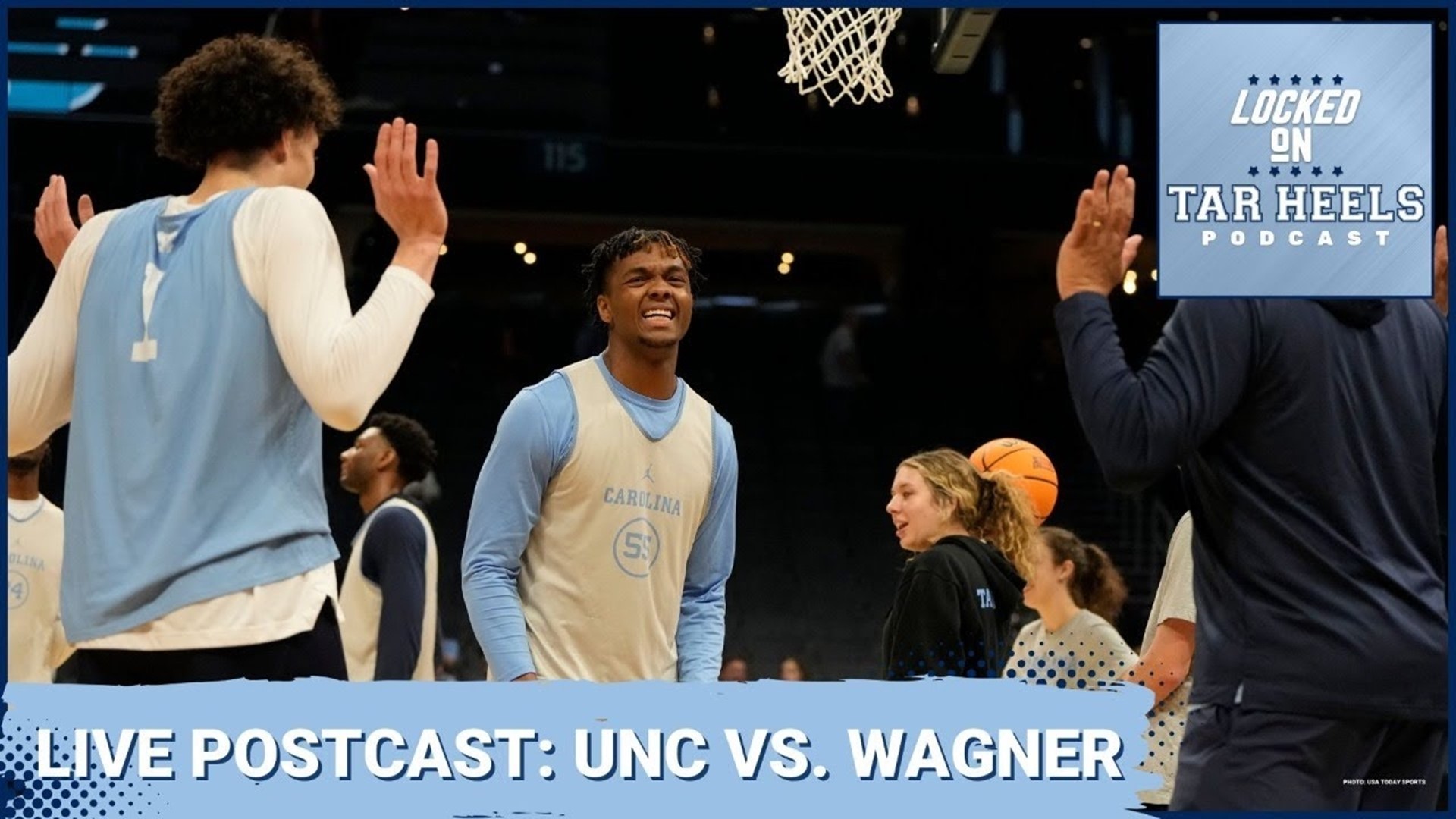 The North Carolina Tar Heels opened up 2024 NCAA Tournament play against Wagner from the NEC.