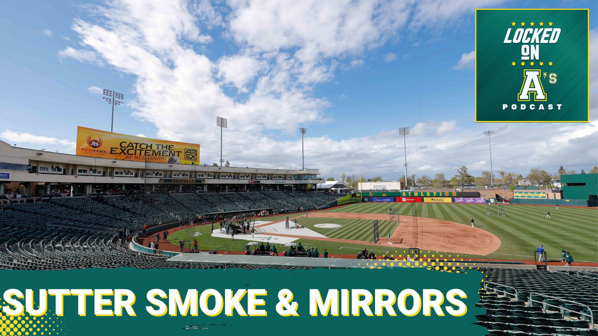 SPECIAL GUEST MATT GEORGE FROM LOCKED ON KINGS
The A’s are back home—or at least, their temporary home in Sacramento.