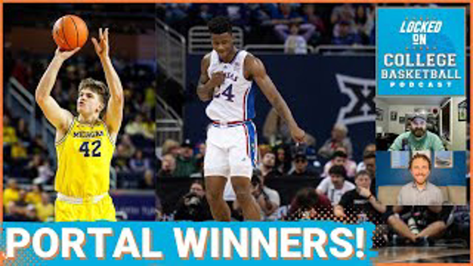 The college basketball transfer portal window closed on May 1, and so far the Kansas Jayhawks are the big portal winners.