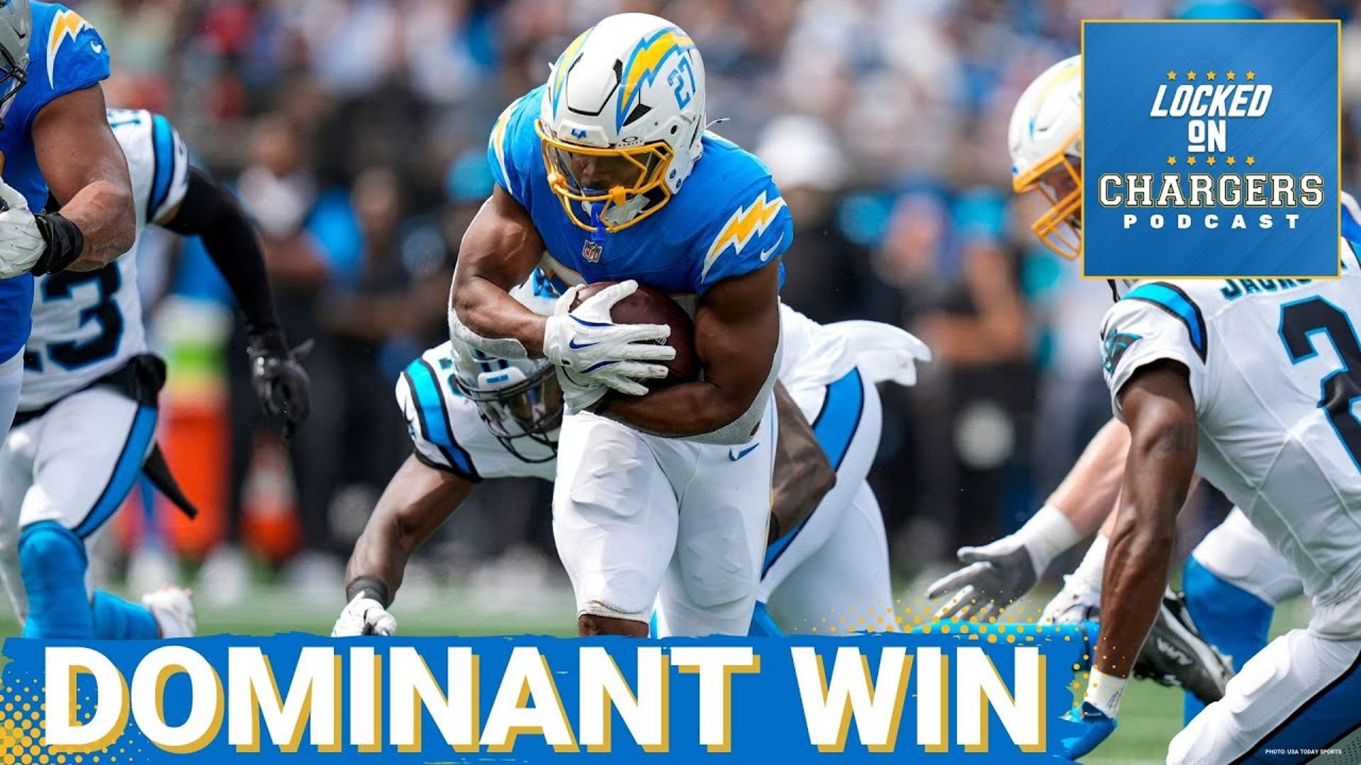 J.K. Dobbins Powers Los Angeles Chargers' Dominance Over Panthers