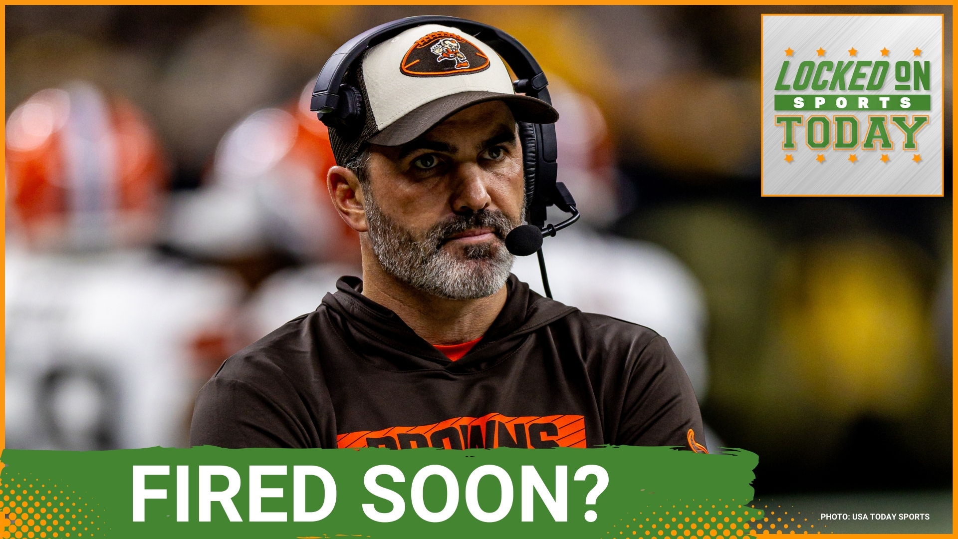 Kevin Stefanski may very well be coaching for his job tonight as the Browns face the Steelers. Also, the Bucks may be turning things around.