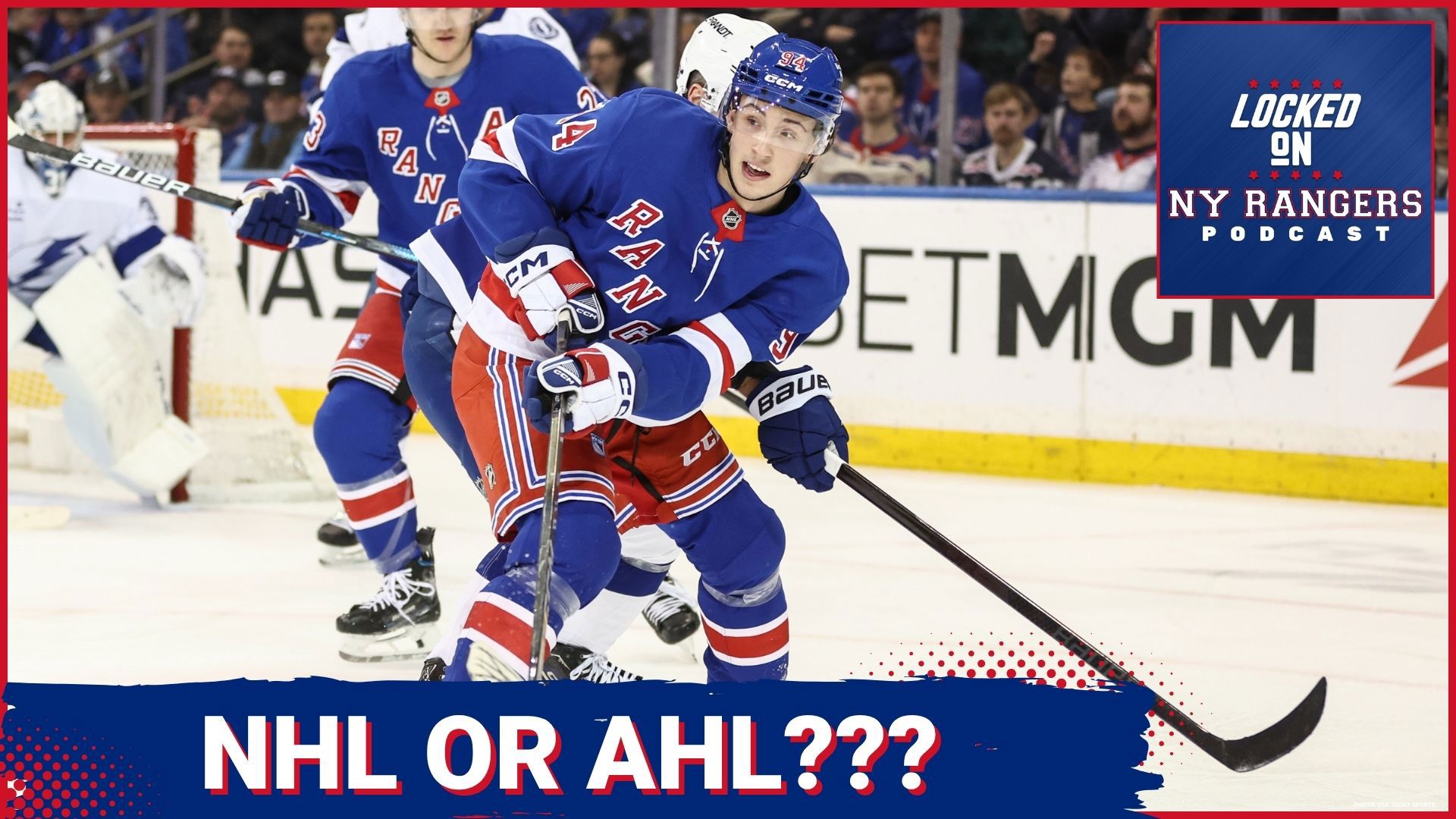 Gabe Perreault is a massive part of the New York Rangers future, but the Blueshirts have a decision to make. 

- Should Gabe start in the NHL or AHL?