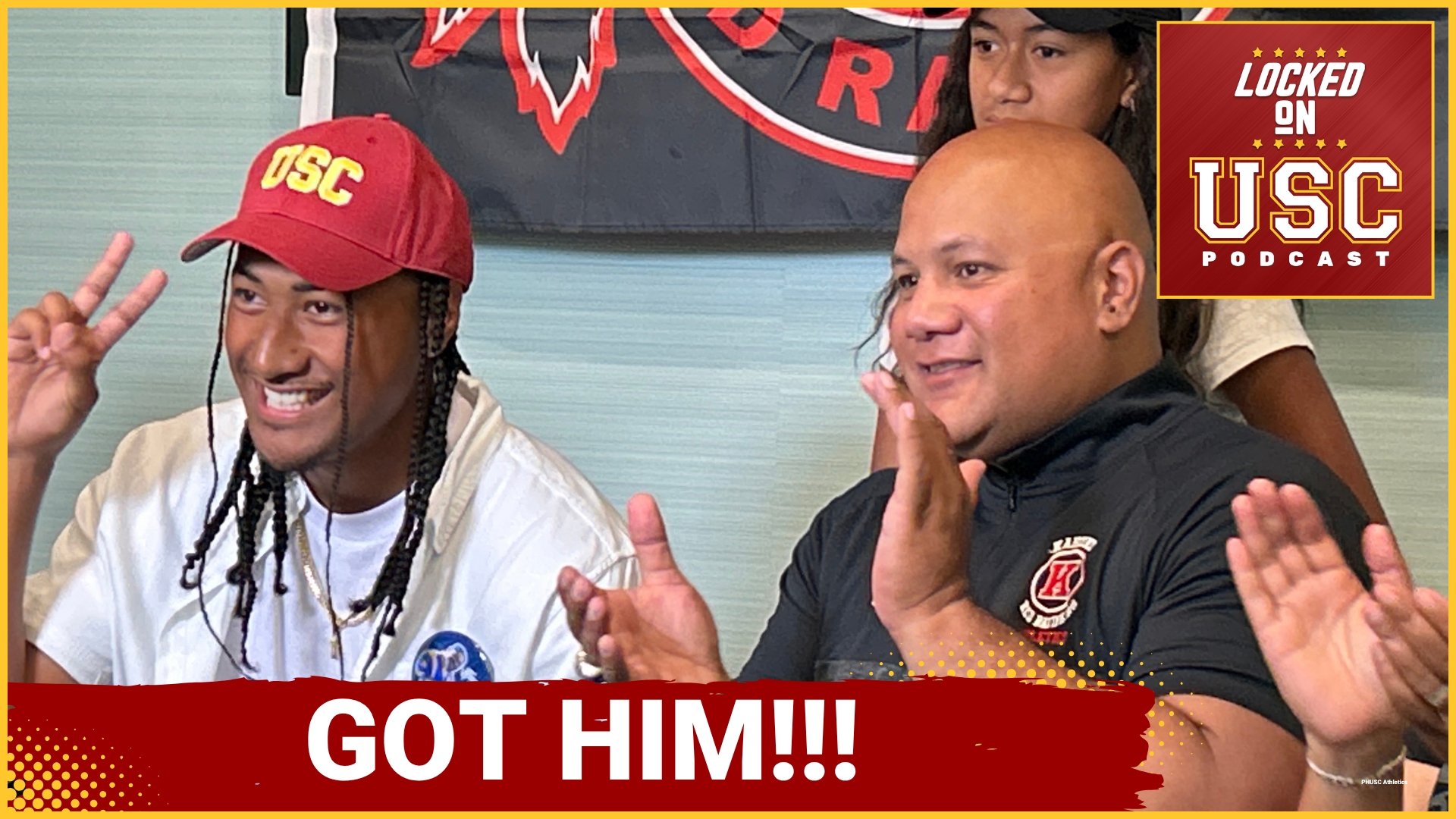 Talanoa Ili is the top linebacker on the West Coast and he used Father's Day to celebrate and let everyone know he's coming home to USC to play his college ball.