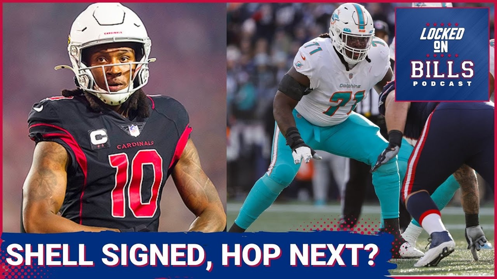 Buffalo Bills sign veteran OL Brandon Shell, is WR DeAndre Hopkins next  addition for Josh Allen?