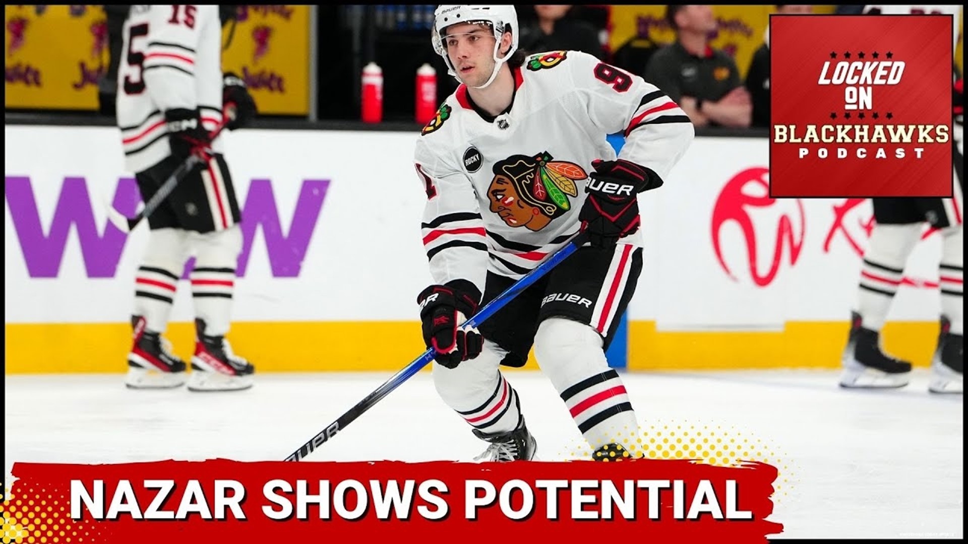 Frank Nazar Looks Slick In Chicago Blackhawks Loss To Vegas, + Wiedeman ...