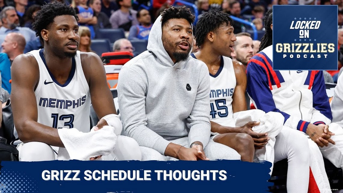 Memphis Grizzlies 202425 schedule reaction Hardest and easiest