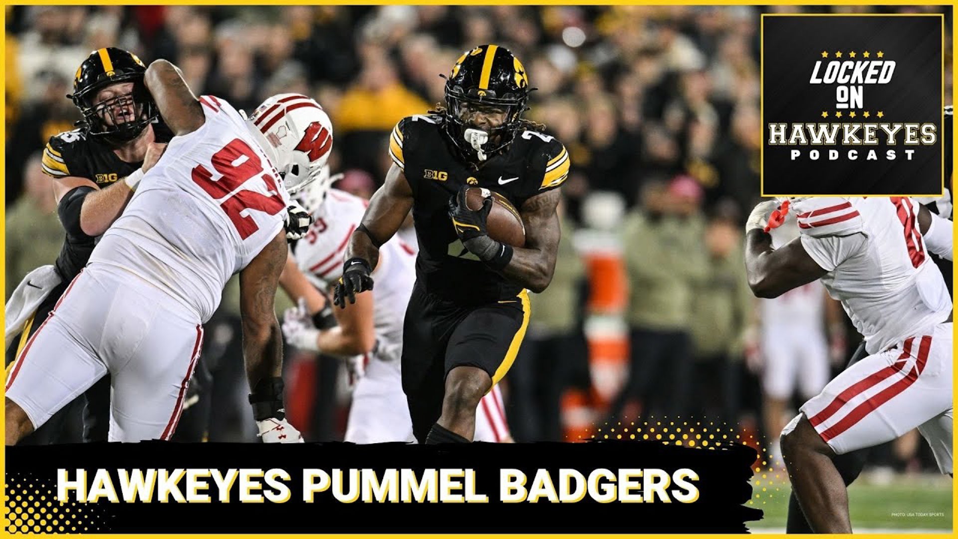 Iowa Hawkeyes' Running Game: A Big Ten Powerhouse as the Hawkeyes dominate Wisconsin