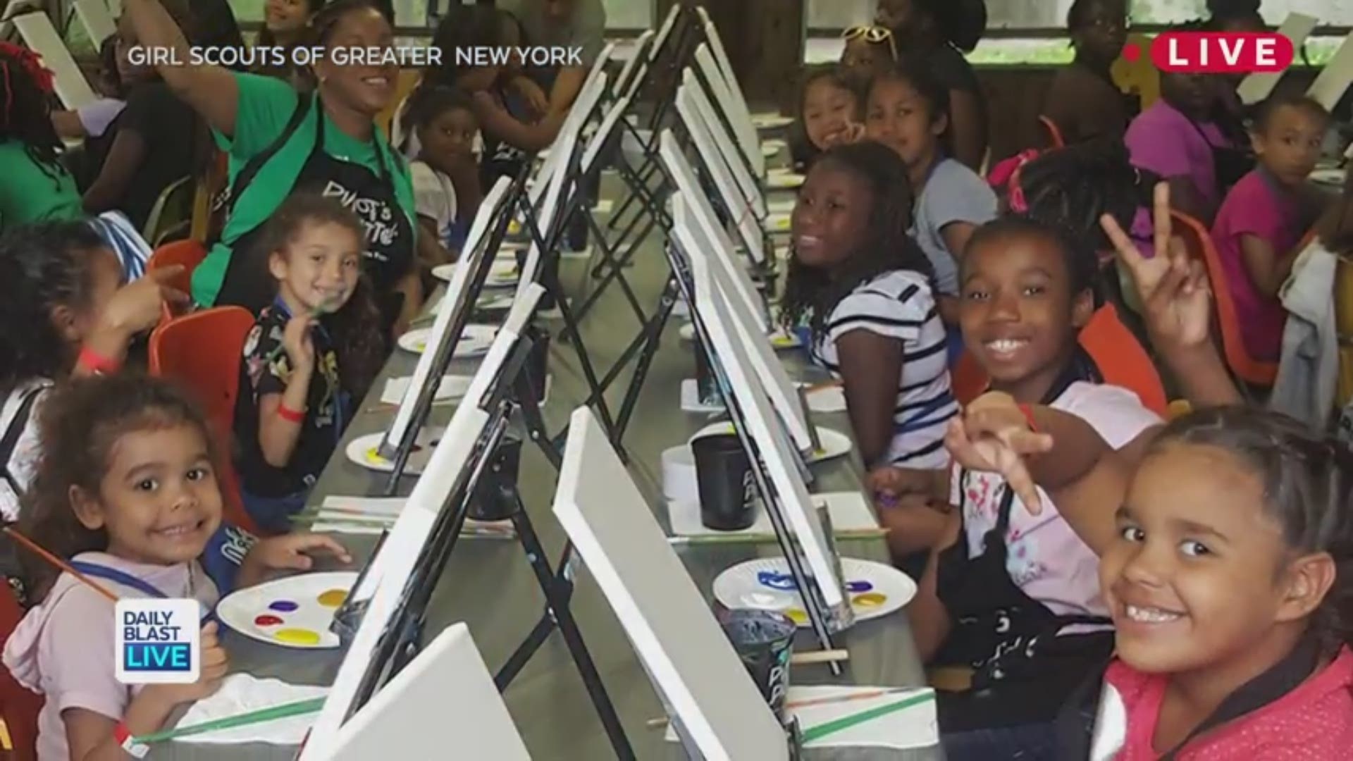 The members of Girl Scout troop 6000 are proving that childhood doesn't depend on a home. The New York City troop was started in a homeless shelter when one of the mothers wanted to create a community for the young girls. Daily Blast LIVE co-host Sam Scha