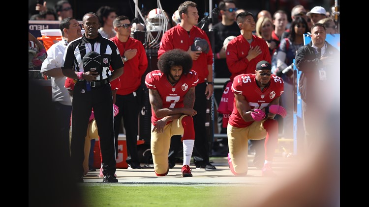 Report: Colin Kaepernick will now stand for the National Anthem