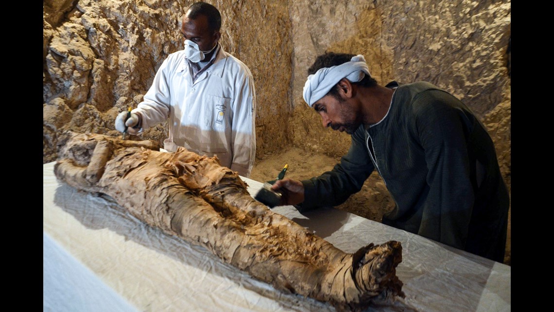 Archaeologists discover 3,500-year-old tombs in Egypt's Luxor | wcnc.com