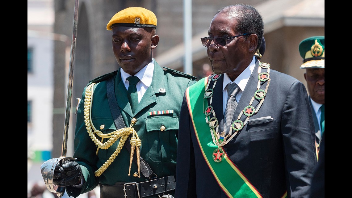 Zimbabwe's Army Denies Staging A Coup, Says President Mugabe Is 'safe ...