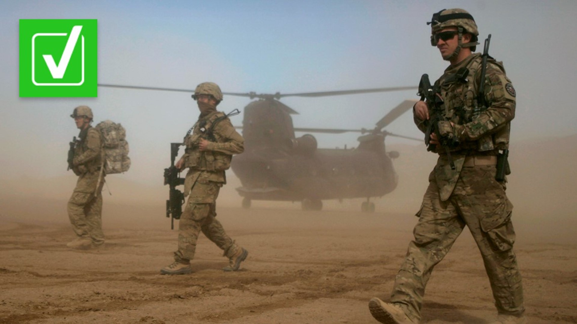 It’s true the original U.S. mission was to fight terrorism following 9/11, but reconstructing Afghanistan became a goal after the Taliban lost government power.