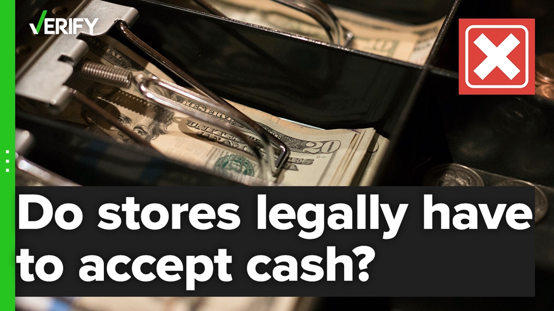 There is no federal law mandating that a private business accept cash as payment for goods or services, as some social media posts claim.