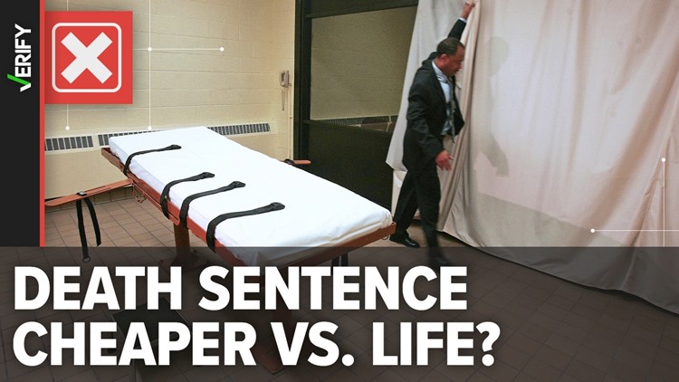 No, research suggests the death penalty does not save money compared to life in prison