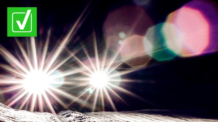 Yes, many newer car headlights appear brighter than older car headlights