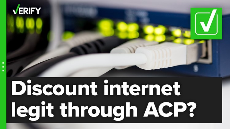 The Affordable Connectivity Program offers a discount on internet services
